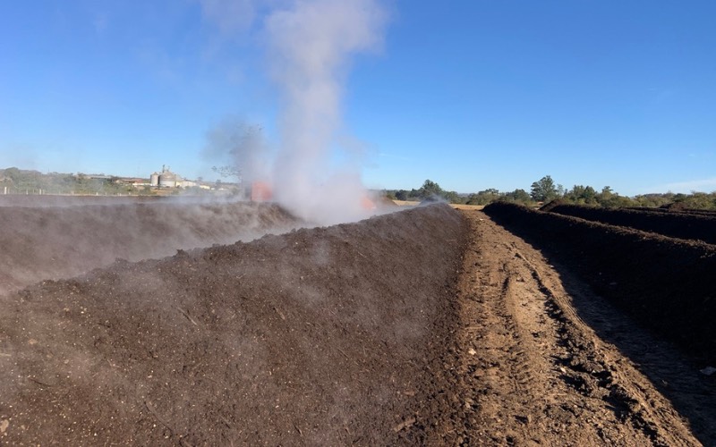 Comparação entre emissões de gases do efeito estufa na compostagem versus aterro sanitário